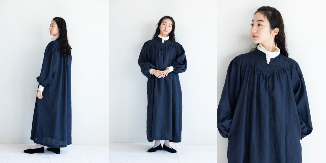 Fog Linen Work（フォグリネンワーク）ワンピース「ジャンヌ 」アルドアーズ（薄地リネン） 