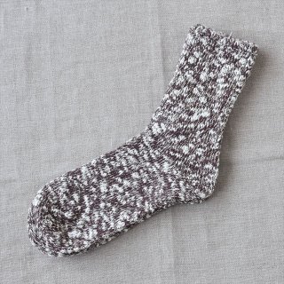 Mauna Kea（マウナケア）スラブネップ ツイスター杢（23-25cm/女性向サイズ）ブラウン