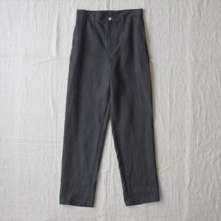 【20%OFF】Fog Linen Work（フォグリネンワーク）ジアンナパンツ ブラック（厚地リネン）