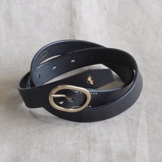 Jacou（ジャコウ）OVAL BUCKLE BELT ブラック