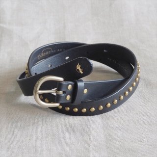 Jacou（ジャコウ）STUDDED BOW BUCKLE BELT ブラック