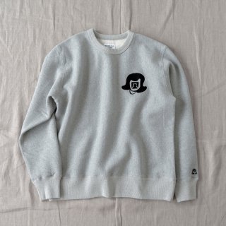 Tacoma Fuji Records（タコマフジレコード）TACOMA FUJI LOGO (embroidery) SWEATSHIRT designed by Yachiyo Katsuyama